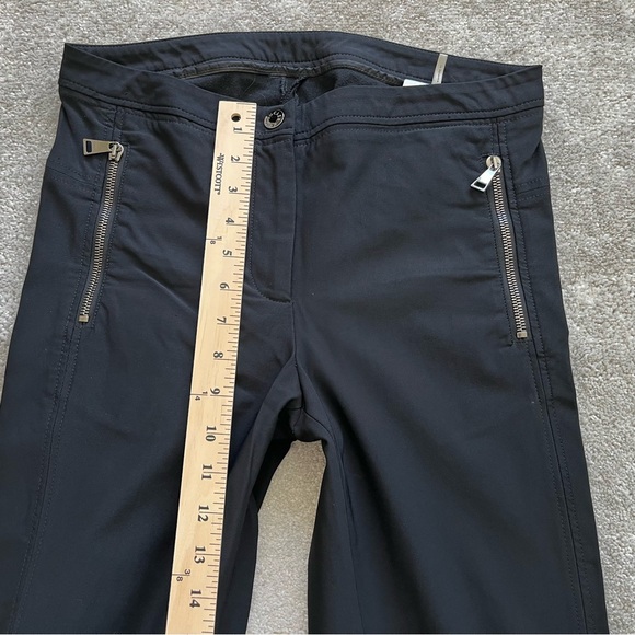 MONCLER BLACK PANTALONE SIZE 42 TRENDY OUTDOORS ACTIVE STYLISH CHIC STYLISH - Picture 9 of 10